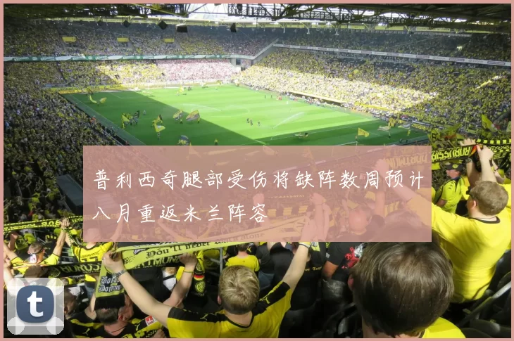 普利西奇腿部受伤将缺阵数周预计八月重返米兰阵容